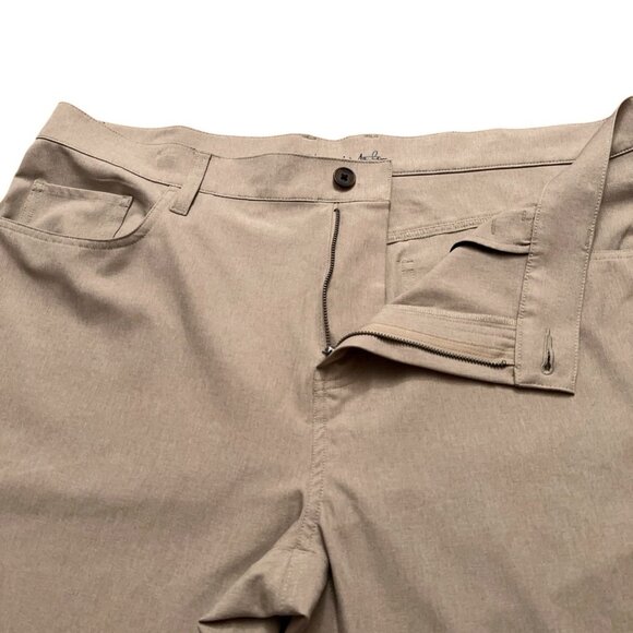 Travis Mathew Pants Mens Size 40 Open To Close 2.0 Performance Golf Beige - Picture 3 of 6